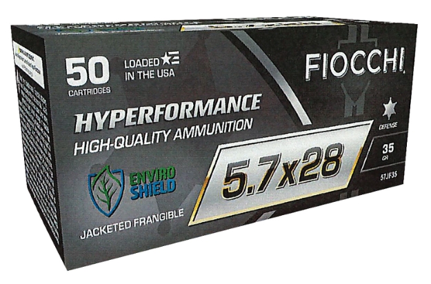 Picture of Fiocchi Hyperformance Defense 5.7X28mm 35 Gr Jacketed Frangeable (Jf) 50 Per Box/ 10 Cs 