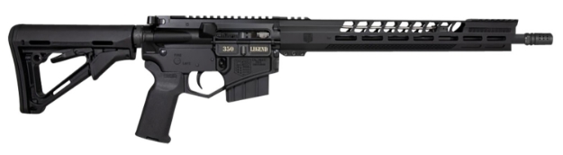 Picture of Diamondback Db15 350 Legende 16" 5+1, Black, Black Gold Lower, Magpul Ctr Stock & K2 Grip 