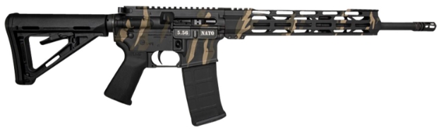 Picture of Diamondback Db15 5.56X45mm Nato 30+1 16", Tiger Stripe Camo Rec, Black Magpul Carbine Stock & Grip 