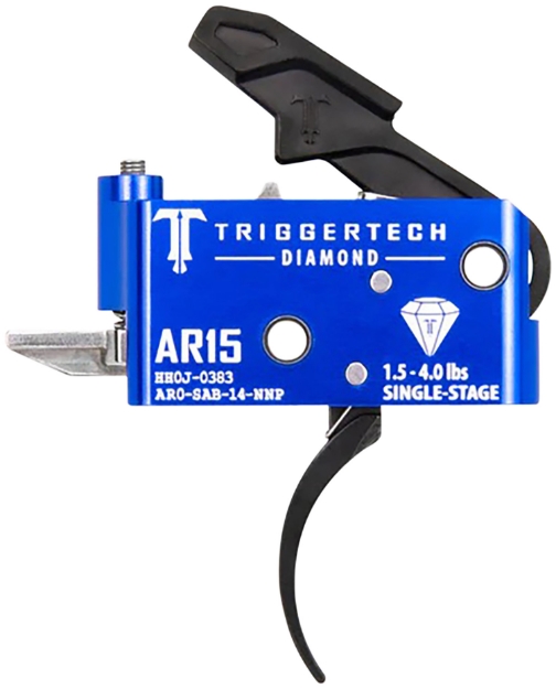 Picture of Triggertech Diamond Pro Curved Single-Stage 1.5-4.0 Lbs Adjustable For Ar-15 