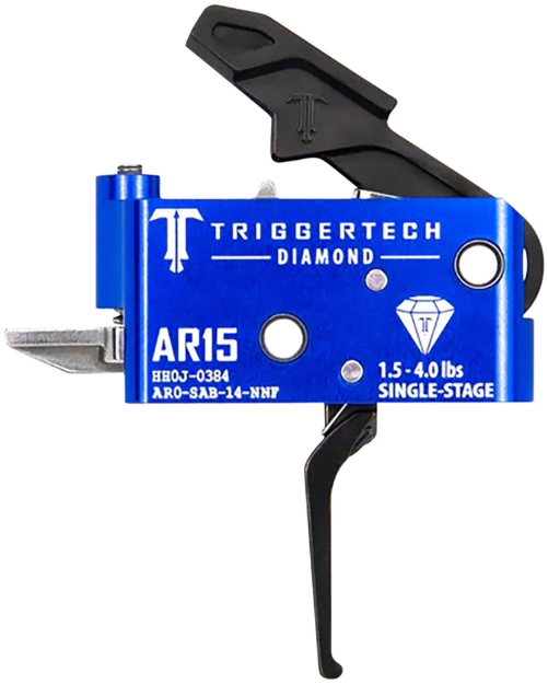 Picture of Triggertech Diamond Flat Single-Stage 1.5-4.0 Lbs Adjustable For Ar-15 