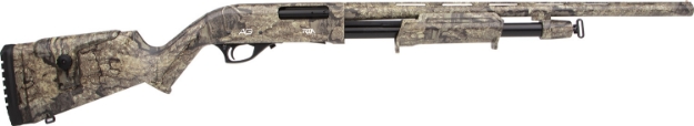 Picture of Rock Island Pump Action Combo 12 Gauge 5+1 24" & 28", Realtree Timber, Fiber Optic Sight, Extra Barrel Included 