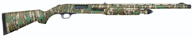 Picture of Mossberg 835 Ulti-Mag Turkey 12 Gauge 3.5" 5+1 24" Vent Rib, Mossy Oak Greenleaf, Optics Cut Rec, Synthetic Furniture, Fiber Optic Sight, Ulti-Mag Full Choke Tube 