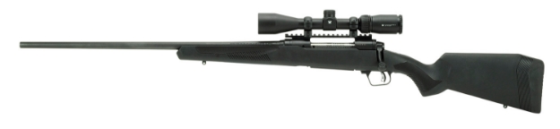 Picture of Savage Arms 110 Apex Hunter Xp 7Mm Prc 2+1 22", Matte Black Metal, Synthetic Stock, Vortex Crossfire Ii 3-9X40mm Scope (Left Hand) 