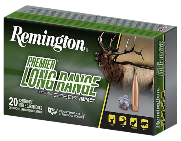 Picture of Remington Ammunition Premier Long Range 300 Win Mag 190 Gr Speer Impact 20 Per Box/ 10 Cs 