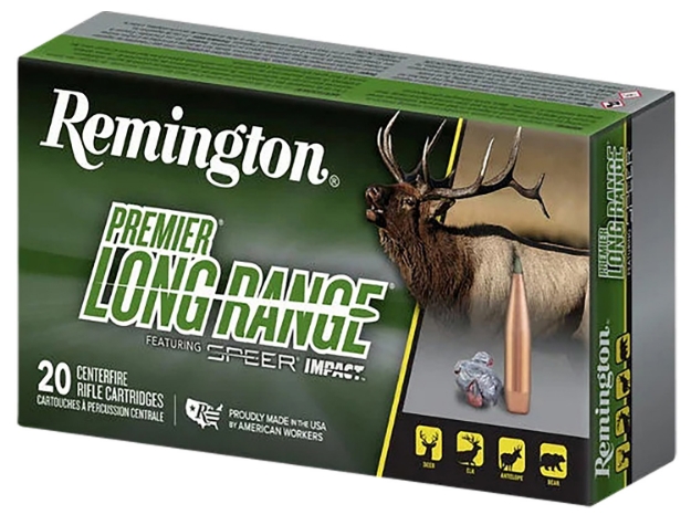 Picture of Remington Ammunition Premier Long Range 300 Rum 190 Gr Speer Impact 20 Per Box/ 10 Cs 