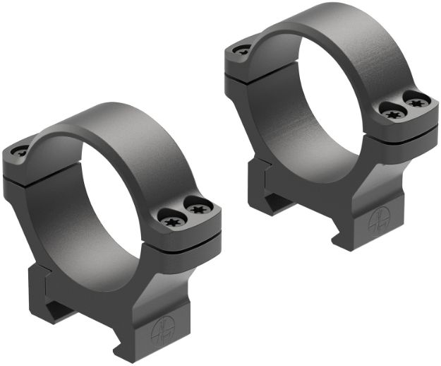 Picture of Leupold Backcountry Scope Ring Set Matte Black Aluminum 34Mm Tube Medium Picatinny/Weaver Mount 