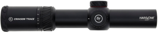 Picture of Crimson Trace Hardline Black Anodized 1-6X24mm 34Mm Tube Illuminated Ct Tr1-Moa Reticle 