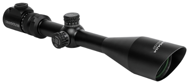 Picture of Konus Armada Rifle Scope Black 6-24X56mm Dual Illuminated Red/Blue Engraved Fine Crosshair Reticle 