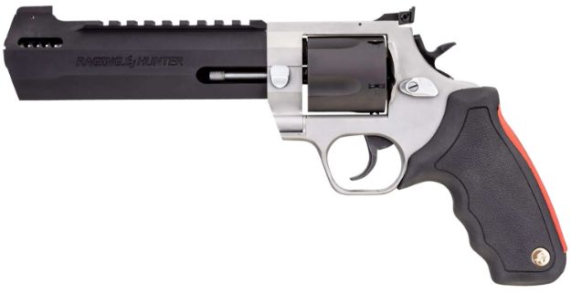 Picture of Taurus Raging Hunter 500 S&W Mag 5Rd Shot 6.75" Matte Black Matte Black Cylinder Matte Stainless Black Rubber Grip 