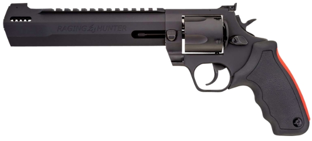 Picture of Taurus Raging Hunter 500 S&W Mag 5Rd Shot 8.38" Black Black Cylinder Black Black Rubber Grip 