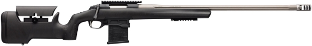 Picture of Browning X-Bolt Target Max 6Mm Creedmoor 10+1 26" Stainless Barrel, Muzzle Brake 5/8-24 Threads, Blued Receiver, Matte Black Adjustable Stock 