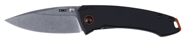 Picture of Crkt Tuna Compact 2.73" Plain Stonewashed 8Cr13mov Ss Blade/Black G10/Ss Handle Includes Pocket Clip 