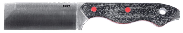 Picture of Crkt Razel 2.97" Fixed Plain Satin D2 Steel Blade/Weathered Resin Infused Fiber Handle Includes Sheath 