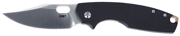 Picture of Crkt Pilar Iv 3.09" Folding Plain Satin D2 Steel Blade/Black/Ss G10/Ss Handle Includes Pocket Clip 