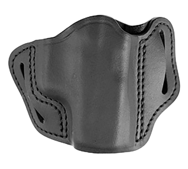 Picture of Uncle Mikes-Leather(1791) Outside The Waistband Holster Owb Size 01 Matte Black Leather Belt Slide Fits Springfield Hellcat Right Hand 