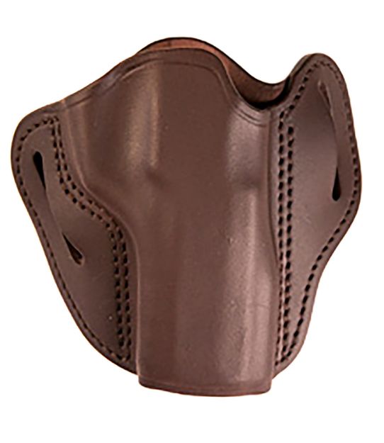 Picture of Uncle Mikes-Leather(1791) Outside The Waistband Holster Owb Size 04 Brown Leather Belt Slide Fits Sig P320 Right Hand 