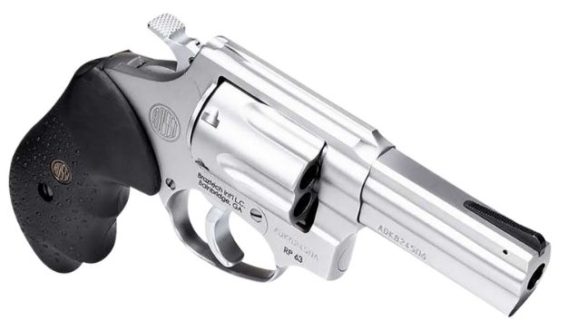 Picture of Rossi Rm64 357 Mag 6 Shot 4" Matte Stainless Steel Barrel, Cylinder & Frame Textured Black Rubber Grip 