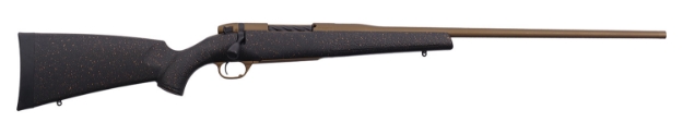 Picture of Weatherby Mark V Hunter 243 Win 4+1 22", Burnt Bronze Cerakote Barrel/Rec, Black Speckled Urban Gray Synthetic Stock 