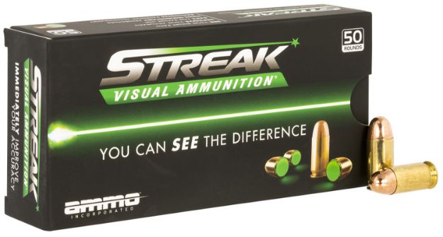Picture of Ammo Inc Streak Visual (Green) Self Defense 45 Acp 230 Gr Total Metal Case (Tmc) 50 Per Box/ 20 Cs 