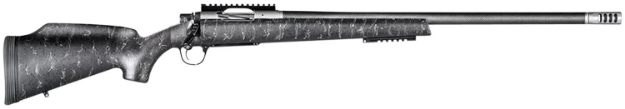 Picture of Christensen Arms 801-10034-00 Traverse 7Mm Prc 3+1 26" Threaded Barrel, Natural Stainless, Black With Gray Webbing Stock 