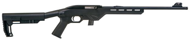 Picture of Citadel Trakr 22 Lr 10+1 18" Blued Steel Threaded Barrel Blued Black Lightweight Synthetic Stock Right Hand 