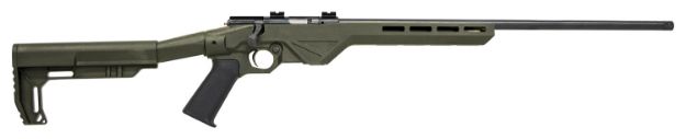 Picture of Citadel Trakr Bolt Action 22 Wmr 5+1 18" Threaded Barrel, Blued Rec, Od Green Synthetic Stock, Black Grip 