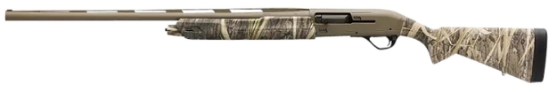 Picture of Winchester Repeating Arms 511310291 Sx4 Hybrid Hunter 12 Gauge 3.5" Chamber 4+1 (2.75") 26", Fde Cerakote Rec/Barrel, Mossy Oak Shadow Grass Habitat Furniture, Truglo Fiber Optic Sight (Left Hand) 