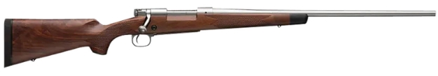 Picture of Winchester Repeating Arms 535235212 Model 70 Super Grade 243 Win 5+1 22", Matte Stainless Barrel/Rec, Grade V/Vi Satin Walnut Stock 