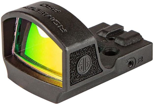 Picture of Sig Sauer Electro-Optics Sor01130 Romeozero-Pro Black 1X30mm 3 Moa Red Dot Reticle 