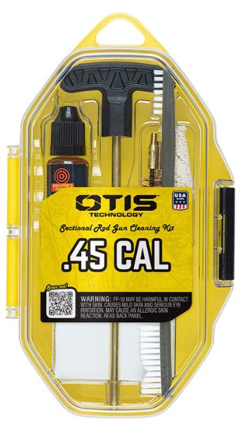 Picture of Otis Fgsrs45 .45 Cal Cleaning Kit For Pistol .45 Cal Black Compact Soft Pack Case 