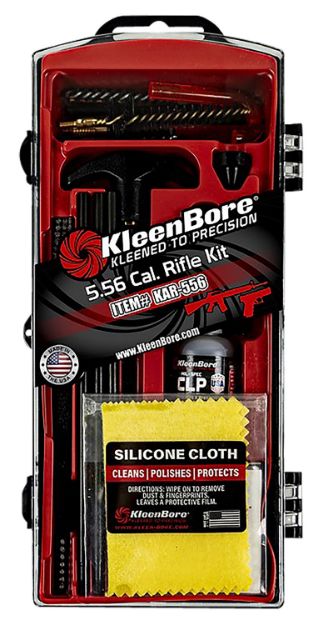 Picture of Kleenbore Kar-556 Ar-15 Tactical Cleaning Kit 5.56Mm/.223 Cal 