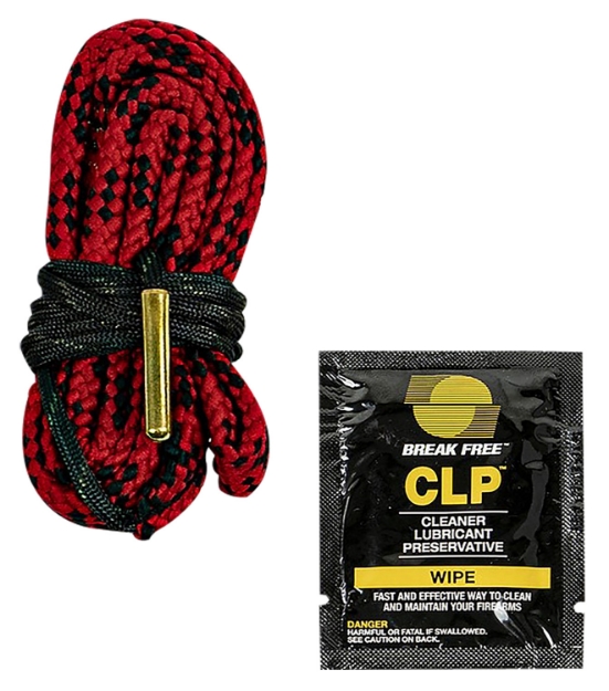 Picture of Kleenbore Rc-338 Rifle Pull Through Cleaner W/ Breakfree Clp Wipe .338 Cal 