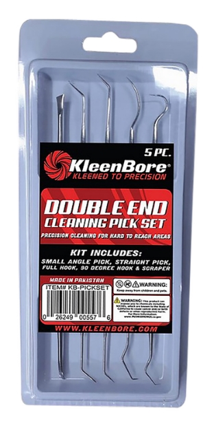 Picture of Kleenbore Kb-Pickset Stainless Steel Double Ended Gun Pick Set 