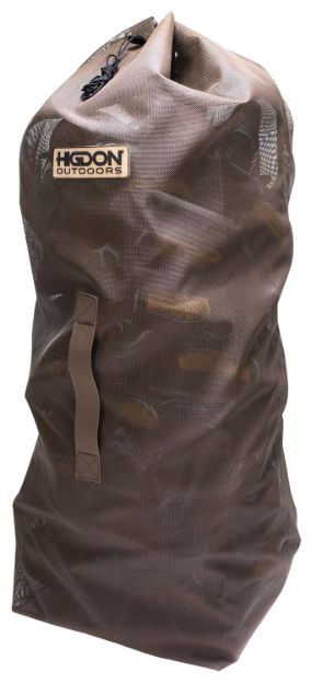 Picture of Higdon Outdoors 37179 Decoy Bag Large Black Pvc Coated Mesh 51" X 18" X 15" Holds Up To 56 Standard Decoys 