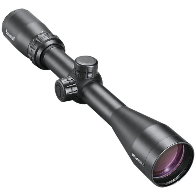 Picture of Bushnell Rb6394bs11 Banner 2 Black 3-9X40mm 1" Tube Doa Quick Ballistic Ao Reticle 