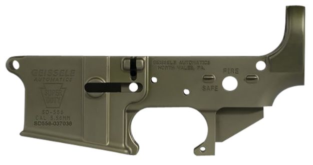 Picture of Geissele Automatics Super Duty Stripped Lower Receiver Od Green For Ar-15 