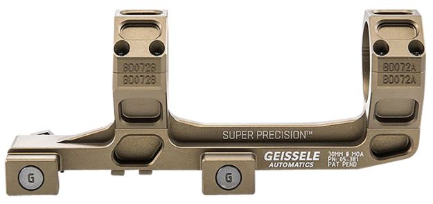 Picture of Geissele Automatics Ar15 Super Precision Scope Mount/Ring Combo Desert Dirt Color Anodized 