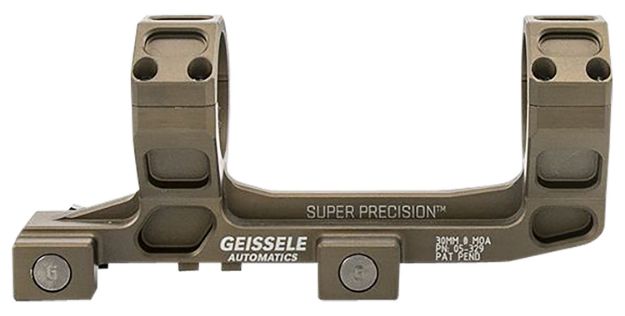 Picture of Geissele Automatics Super Precision Scope Mount (Vortex 1-6) Scope Mount/Ring Combo Desert Dirt Color Anodized 