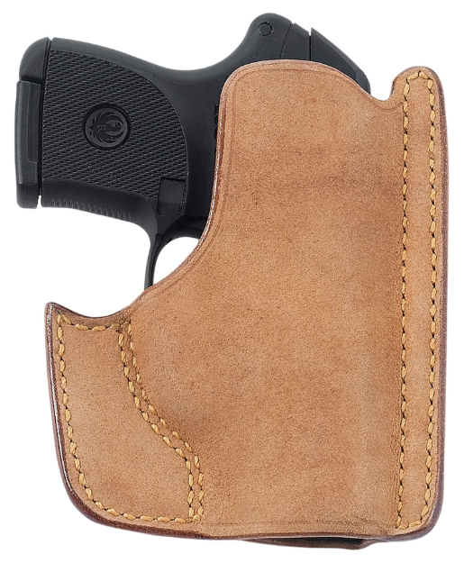 Picture of Galco Ph652 Front Pocket Natural Horsehide Fits Springfield Xd-S/Taurus 709 Slim/Ruger Max-9/Fn 503 Ambidextrous 