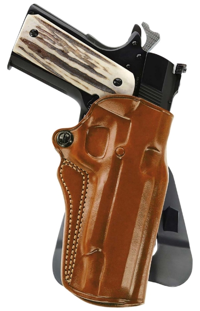 Picture of Galco Sm2-266R Speed Master 2.0 Owb Tan Leather Paddle Fits Kimber/Springfield 1911 4", Colt/Sw1911sc/Para Usa 4 1/4" Right Hand 