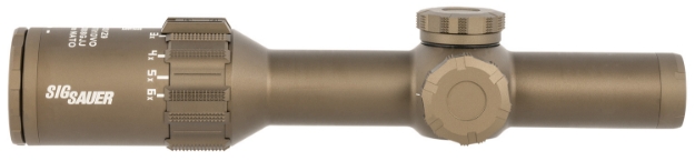 Picture of Sig Sauer Electro-Optics Sot61240 Tango6t Flat Dark Earth 1-6X24mm 30Mm Tube Illuminated Dwlr-556 Reticle 