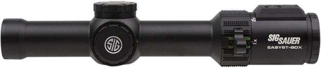 Picture of Sig Sauer Electro-Optics Soebdx61101 Easy6-Bdx Black 1-6X 24Mm 30Mm Tube Illuminated Bdx-R2 Digital W/194 Leds Reticle Features Ballistic Data Xchange 