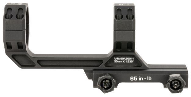 Picture of Sig Sauer Electro-Optics Soa20014 Alpha Msr Scope Mount/Ring Combo Black Powder Coated 30Mm | 0 Moa 