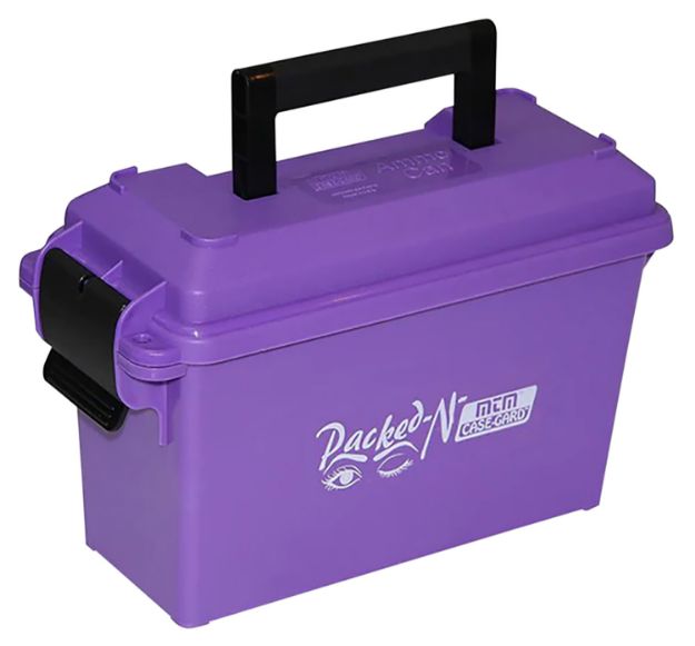 Picture of Mtm Case-Gard Ac15-72 Ammo Can Tall 30 Cal Purple Polypropylene 