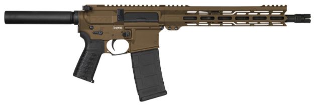 Picture of Cmmg Pe30a8a6dmb Banshee Mk4 300 Blackout 30+1 12.50", Midnight Bronze Rec, Buffer Tube (No Brace), Eml11 M-Lok Handgaurd, Zeroed Ambi Controls & Linear Compensator 