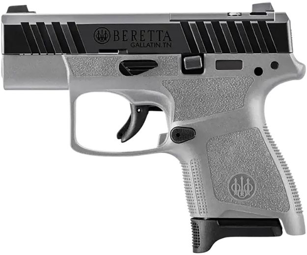 Picture of Beretta Usa Jaxn9268a1co Apx A1 Carry 9Mm Luger 8+1 3" Blued Steel Barrel, Black Optic Ready/Serrated Slide, Wolf Gray Polymer Frame, Wolf Gray Polymer Grips Features Burris Fast Fire 