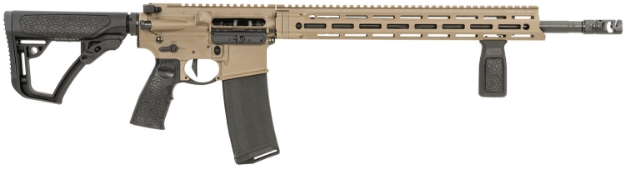 Picture of Daniel Defense 0212811090047 Ddm4 V7 Pro 5.56X45mm Nato 18" 30+1, Fde Rec, Black Oem Overmolded Stock & Grip, Geissele Trigger 